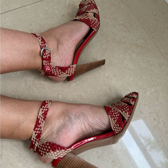 Unique Sergio Rossi ankle strap heels. Size 37. No box, original dust bag. - Picture 14 of 15